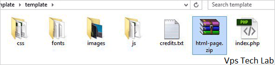 zip-archive-html-page