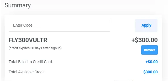 Vultr-Coupon-300-Free-Credit